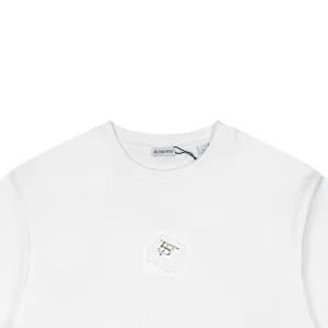 Burberry Diagonal Check BT Monogram T-Shirt White