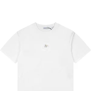 Burberry Diagonal Check BT Monogram T-Shirt White