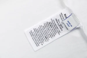 Burberry Diagonal Check BT Monogram T-Shirt White Wash label