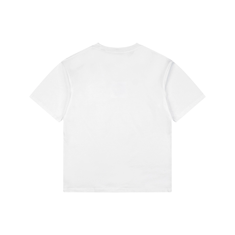 Burberry Diagonal Check BT Monogram T-Shirt White Back view