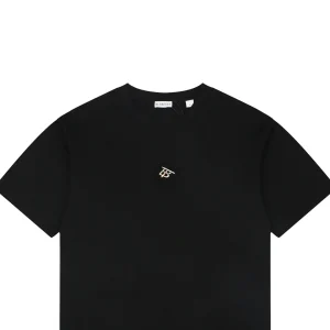 Burberry Diagonal Check BT Monogram T-Shirt Black