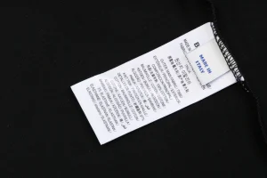 Burberry Diagonal Check BT Monogram T-Shirt Black Wash label