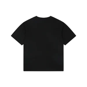 Burberry Diagonal Check BT Monogram T-Shirt Black Back view