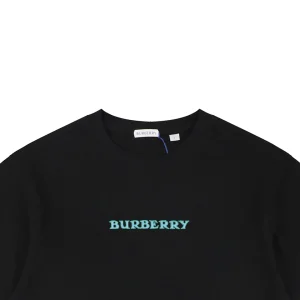 Burberry Equestrian Knight Graphic T-Shirt Black