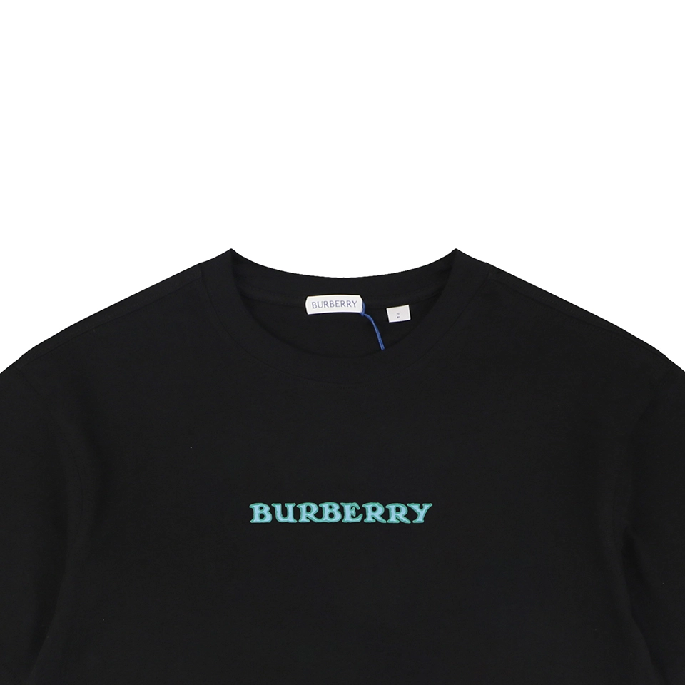 Burberry Equestrian Knight Graphic T-Shirt Black