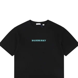 Burberry Equestrian Knight Graphic T-Shirt Black