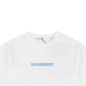 Burberry Equestrian Knight Graphic T-Shirt White