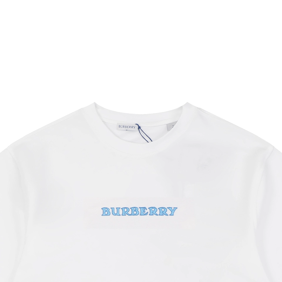 Burberry Equestrian Knight Graphic T-Shirt White