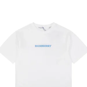 Burberry Equestrian Knight Graphic T-Shirt White