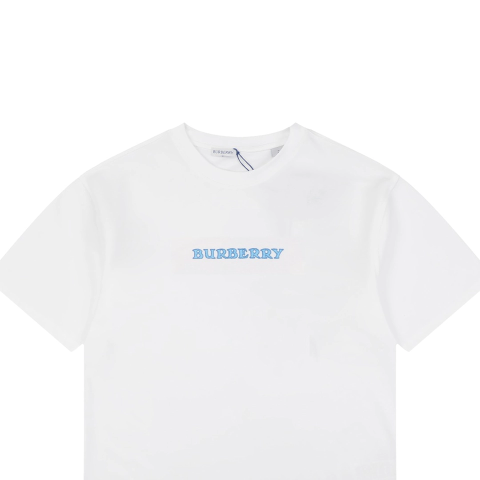 Burberry Equestrian Knight Graphic T-Shirt White