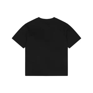 Burberry Equestrian Knight Signature Embroidered T-Shirt Black Back view