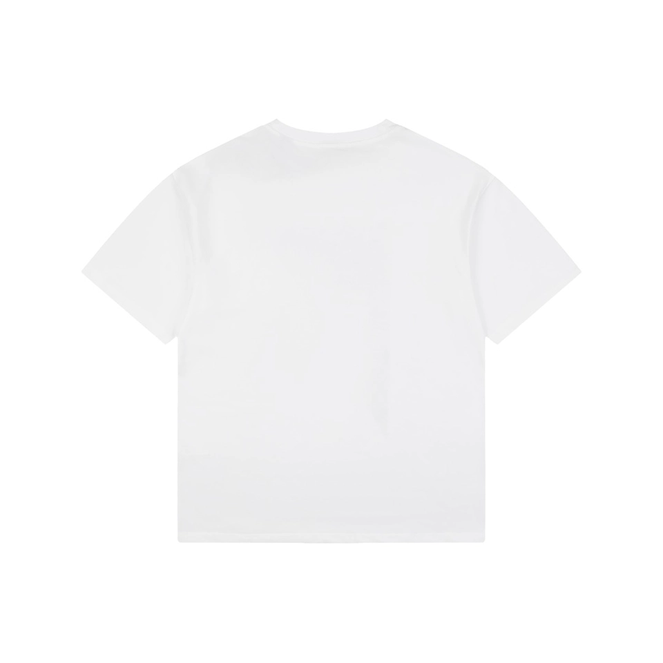 Burberry Gradient Knight Logo Graphic T-Shirt White Back view