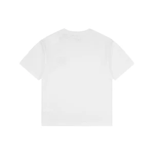 Burberry Oval Rope Knight Embroidered T-Shirt White Back view
