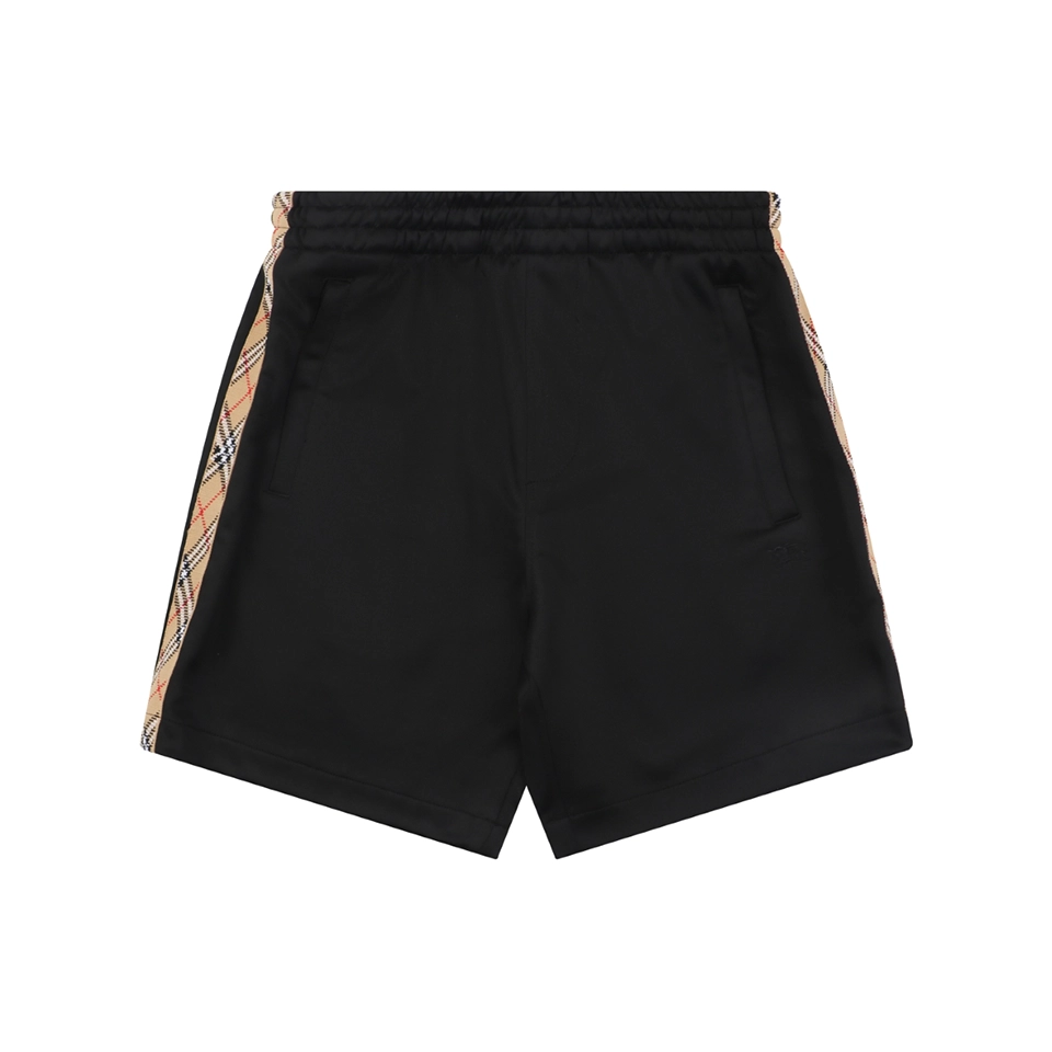 Burberry Side Vintage Check Panel Shorts Front view