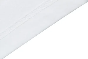 Burberry Stripe Logo Embroidered Oversized T-Shirt White