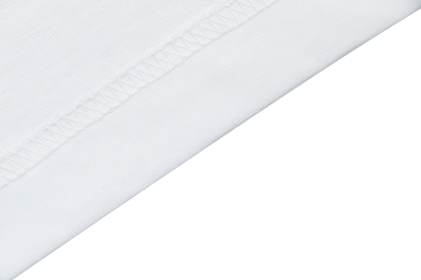 Burberry Stripe Logo Embroidered Oversized T-Shirt White