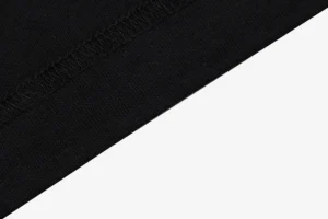 Burberry Vintage Check Rib Collar T-Shirt Black