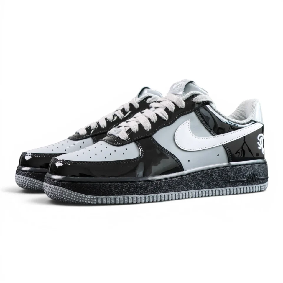 Central Cee x Air Force 1 Low 'Black White Smoke Grey'