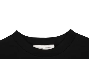 Fear of God Essentials Double-Line Logo T-Shirt Collar
