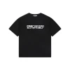 Fear of God Essentials Double-Line Logo T-Shirt (Black/White)