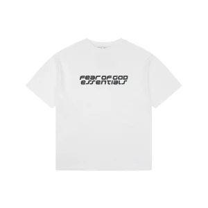 Fear of God Essentials Double-Line Logo T-Shirt White Front view