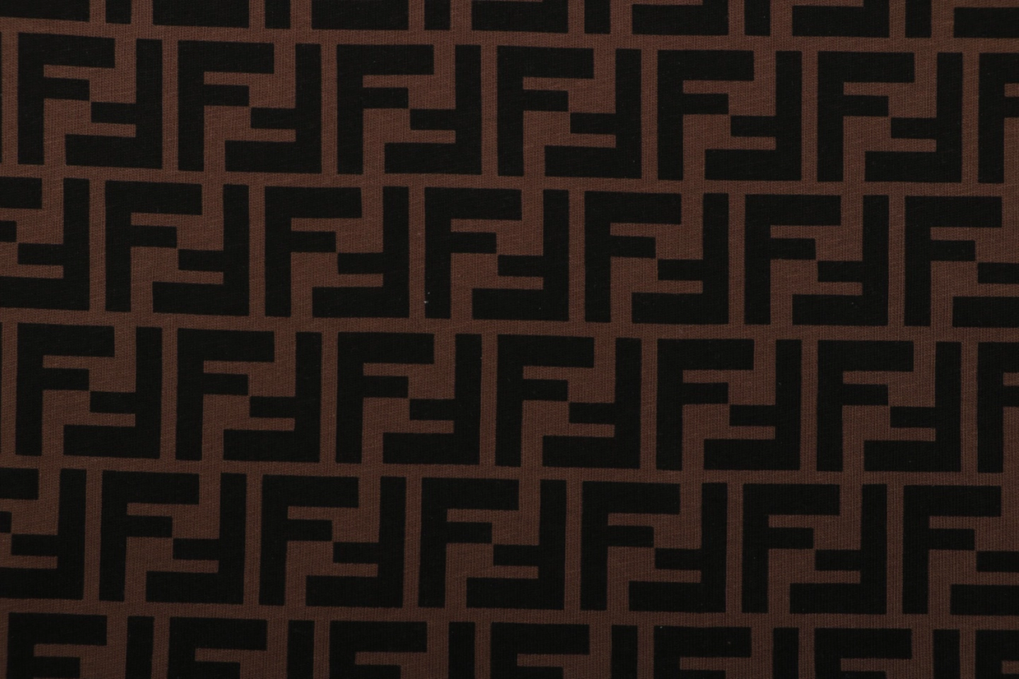 Fendi Allover FF Monogram T-Shirt Orange