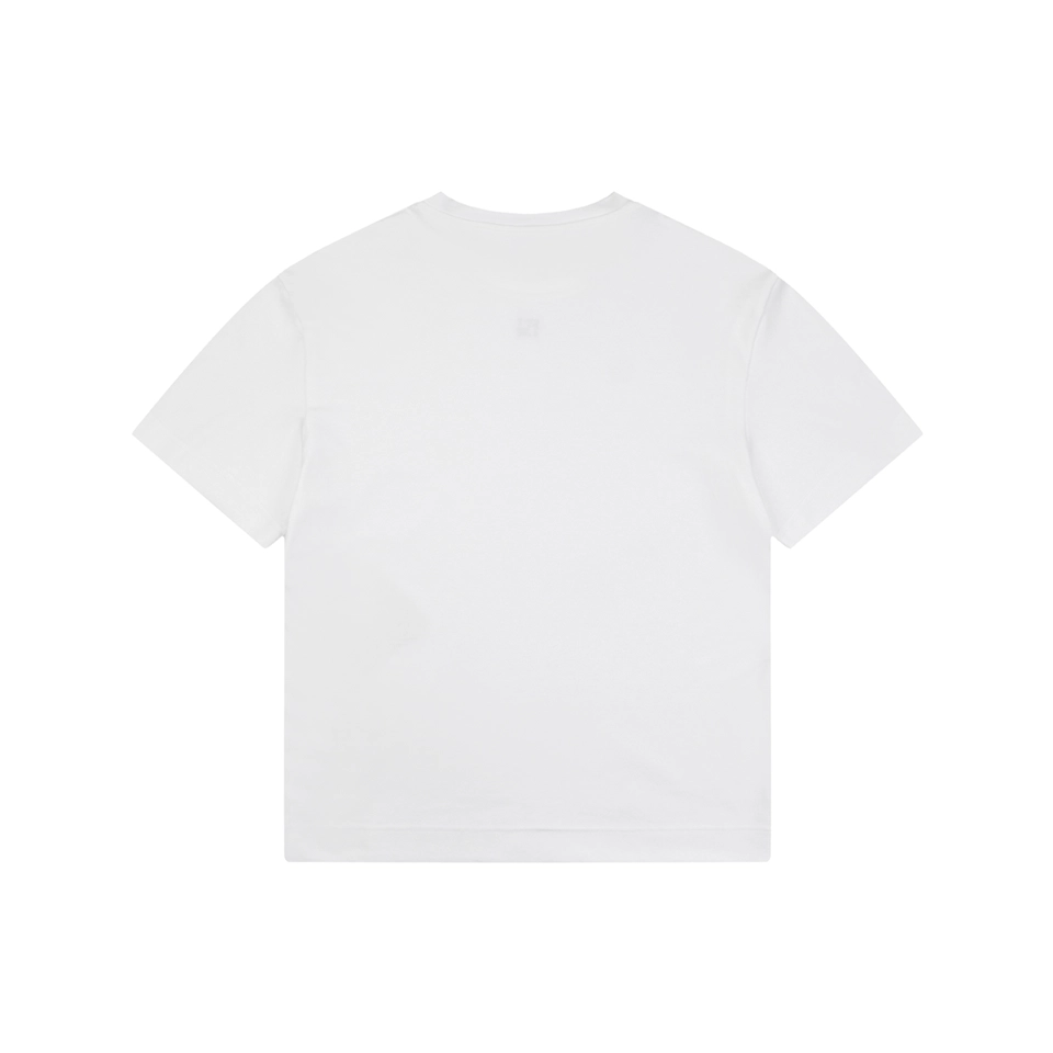 Fendi Center Blue FF Embroidered T-Shirt Back view