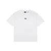 FD FF Blue-Line Embroidered Oversized T-Shirt