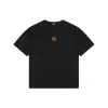 FD FF Gold Embroidered T-Shirt (Black/White)