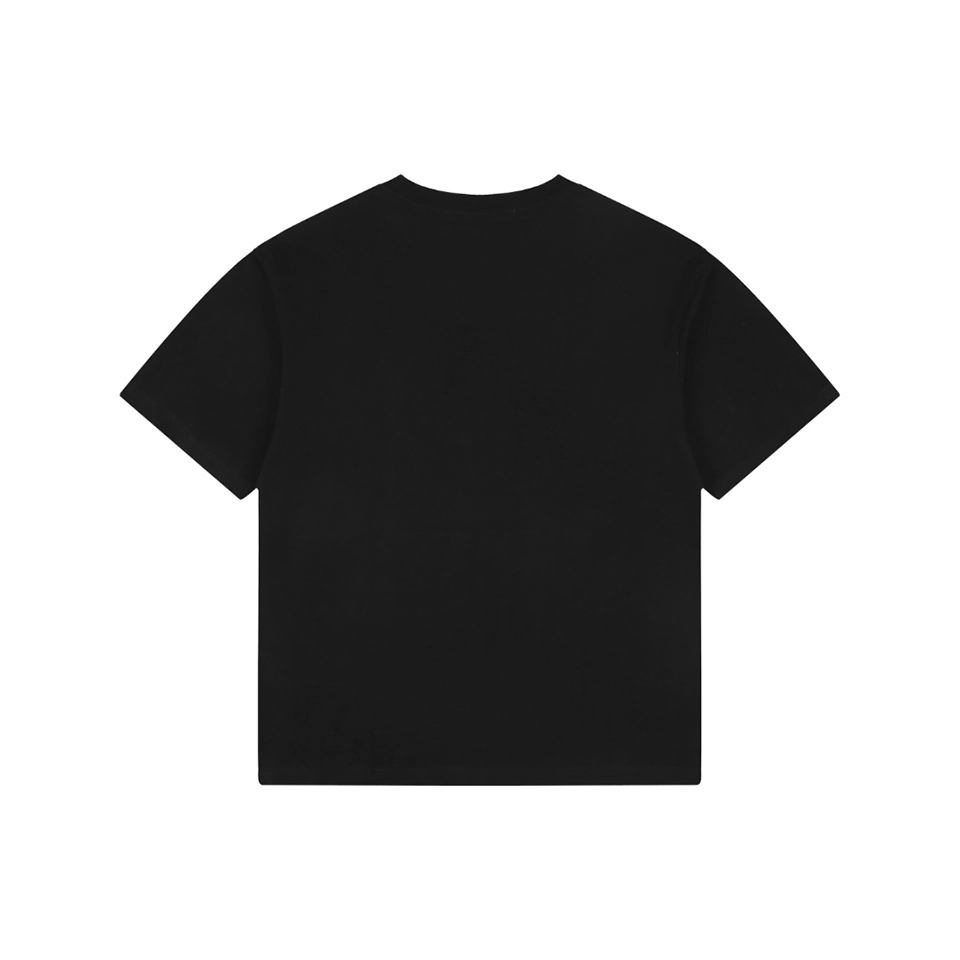 Fendi FF Monster Eyes Paint-Splatter T-Shirt Black Back view