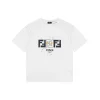 FD FF Monster Eyes Paint-Splatter T-Shirt (White/Black)