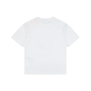 Fendi Geometric Colorblock FF Logo T-Shirt White Back view