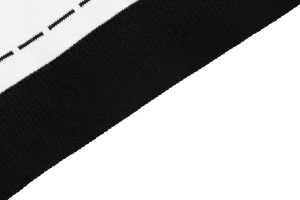 Fendi Hemline Stitch Logo Knitted T-Shirt