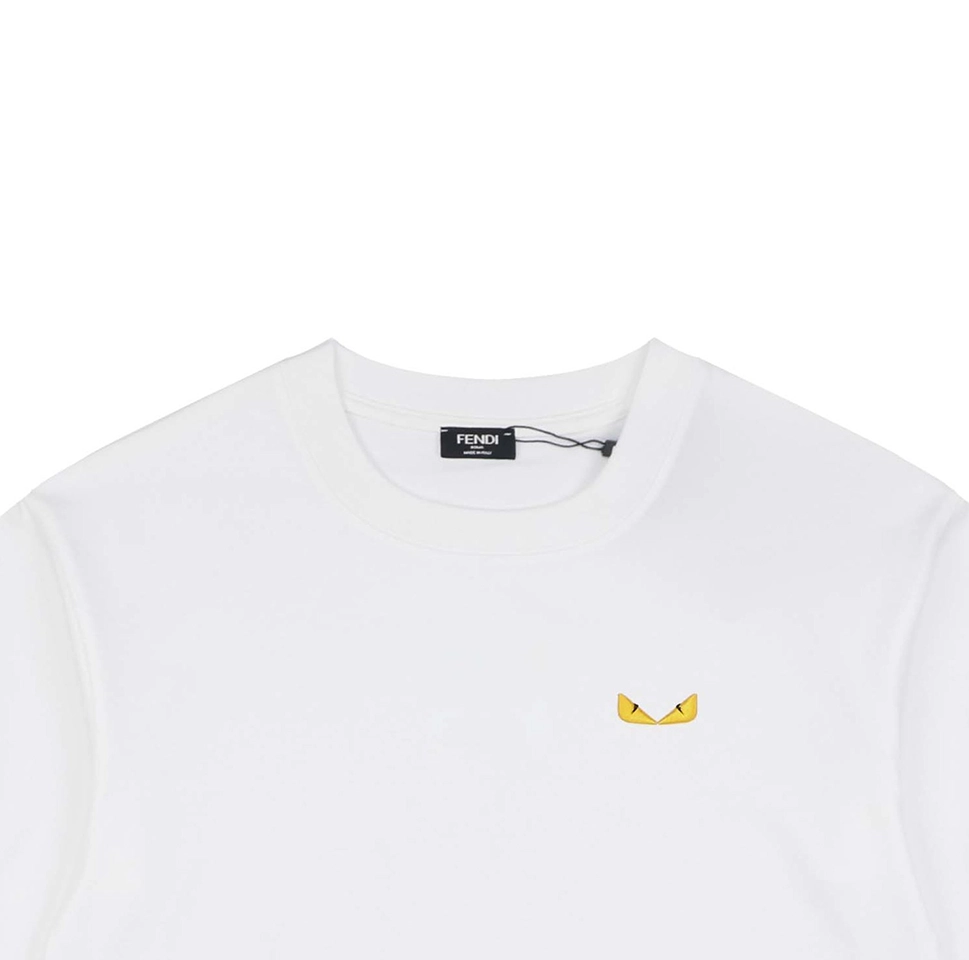 Fendi Monster Eyes Embroidered Oversized T-Shirt
