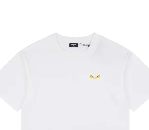 Fendi Monster Eyes Embroidered Oversized T-Shirt