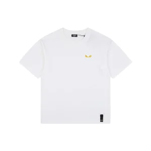 Fendi Monster Eyes Embroidered Oversized T-Shirt Front view