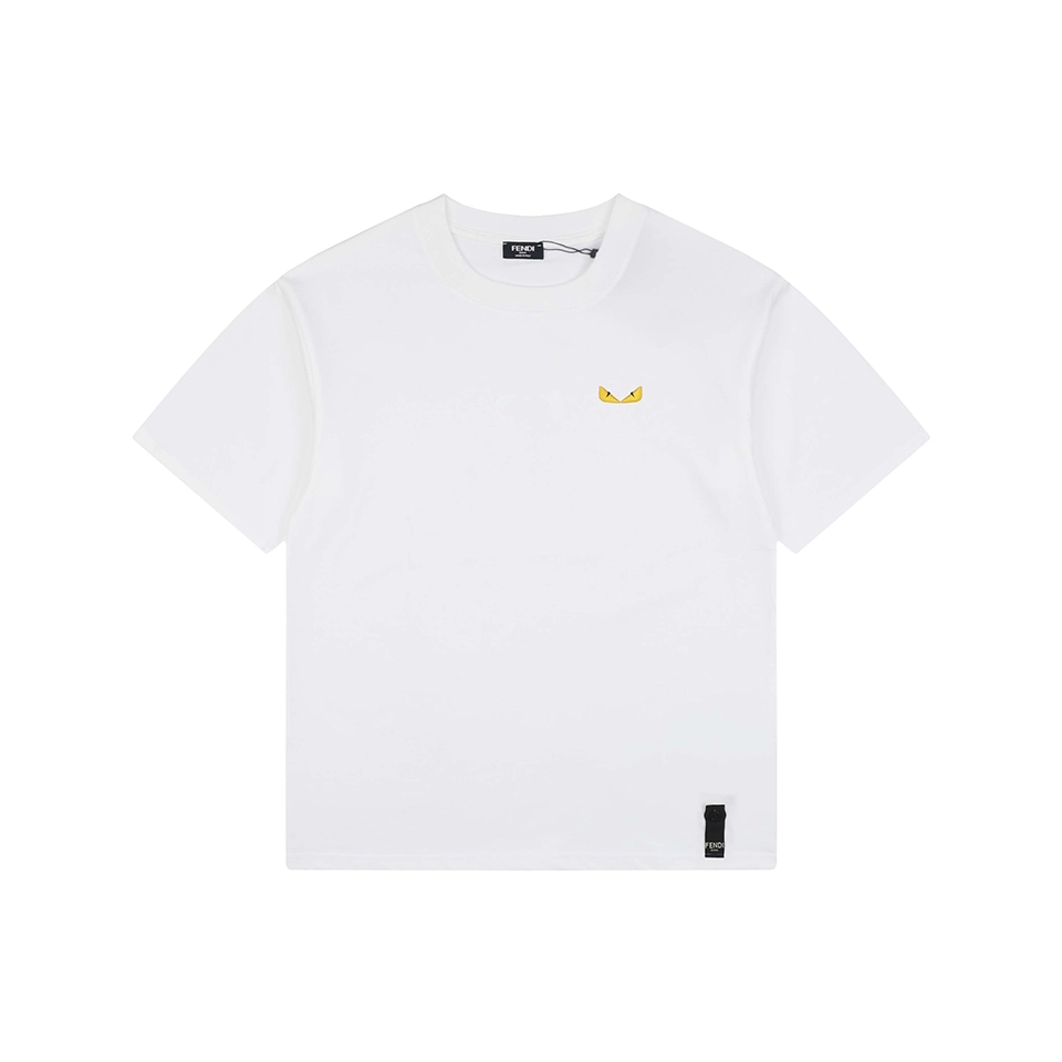 Fendi Monster Eyes Embroidered Oversized T-Shirt Front view