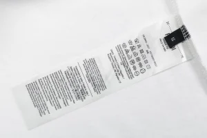 Fendi Monster Eyes Embroidered Oversized T-Shirt Wash label