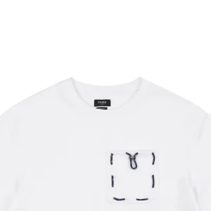 Fendi Utility Pocket T-Shirt White