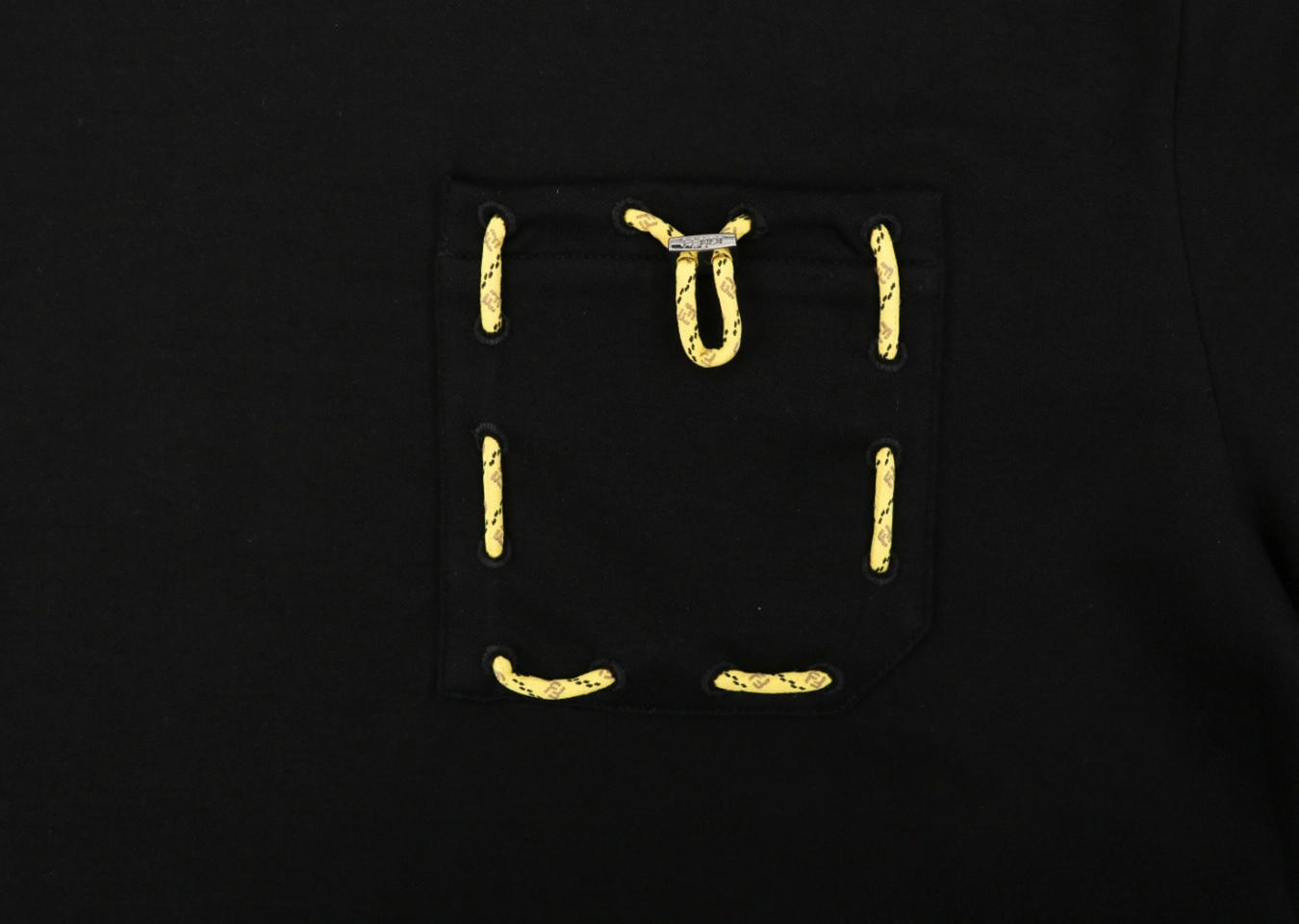 Fendi Utility Pocket T-Shirt Black Pocket