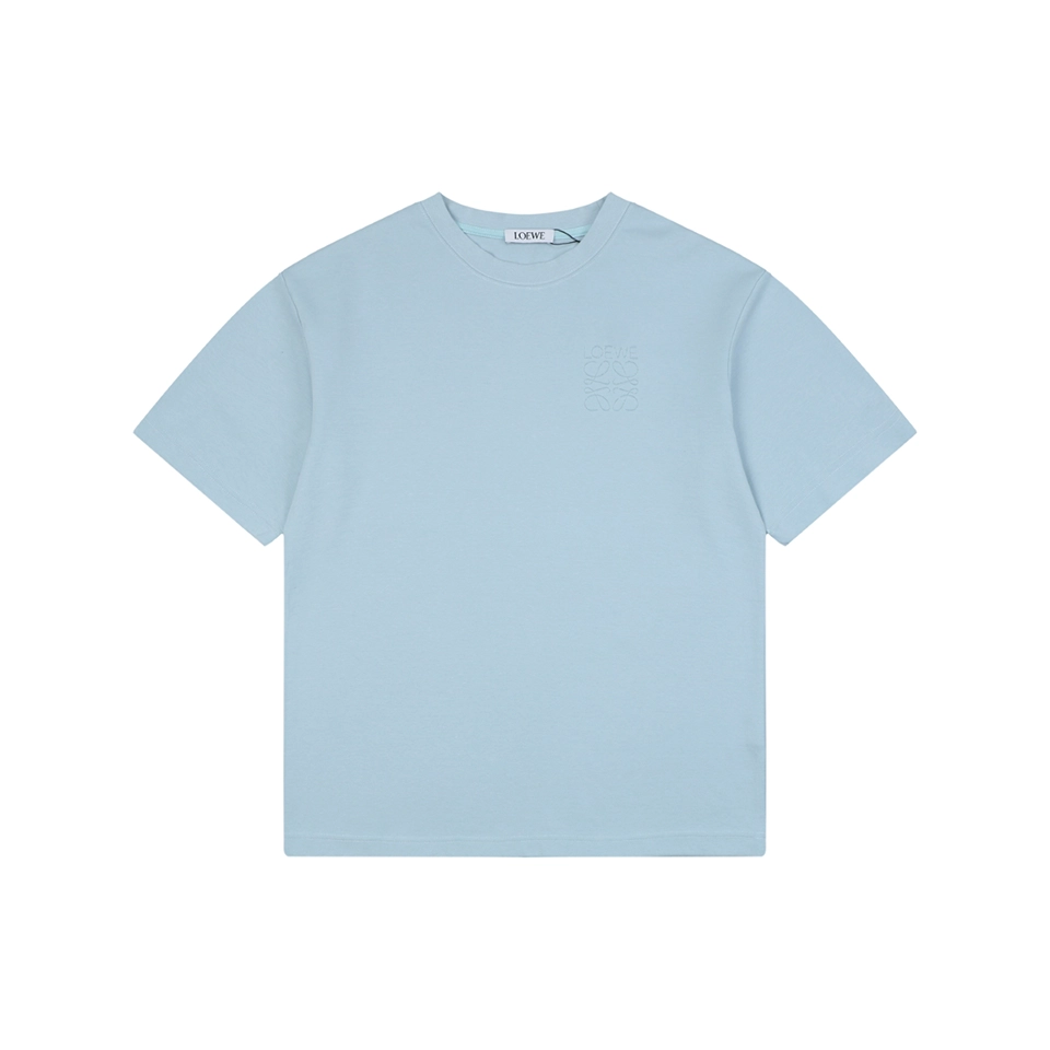 Loewe Anagram Burnout Openwork T-Shirt Front view