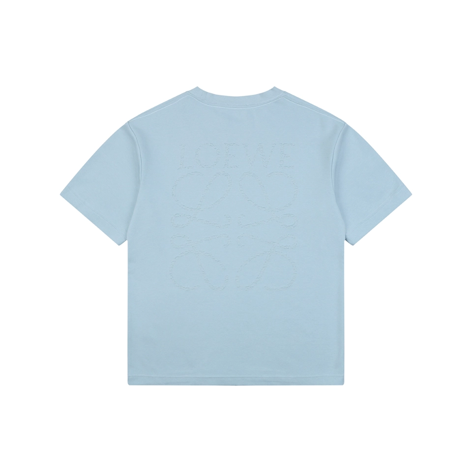 Loewe Anagram Burnout Openwork T-Shirt Back view