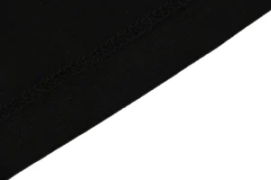 Loewe Antique Gold Anagram Embroidered T-Shirt Black