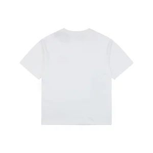 Loewe Blue & White Anagram Embroidered T-Shirt White Back view