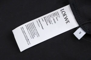 Loewe Cat Eye Embroidered T-Shirt Wash label