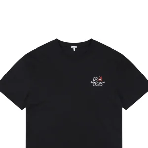 Loewe Cat Eye Embroidered T-Shirt