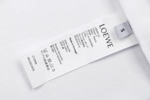 Loewe Gradient Knit Logo T-Shirt White Wash label