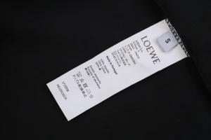 Loewe Gradient Knit Logo T-Shirt Black Wash label