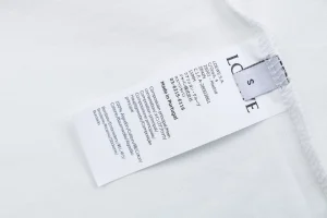 Loewe Handmade Color Letter Embroidered T-Shirt Wash label