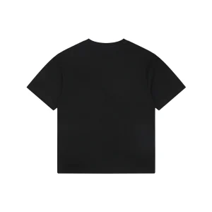 Loewe Script Logo Embroidered T-Shirt Black Back view